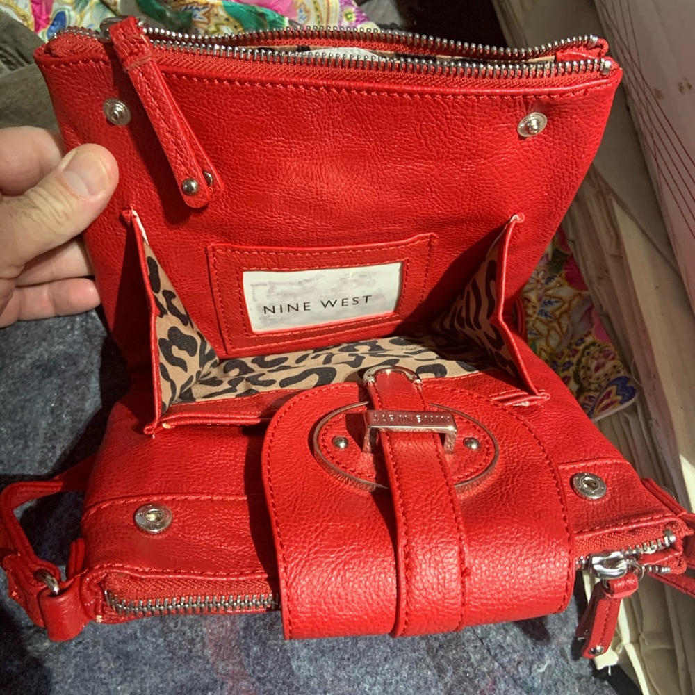 Red Nine West Purse